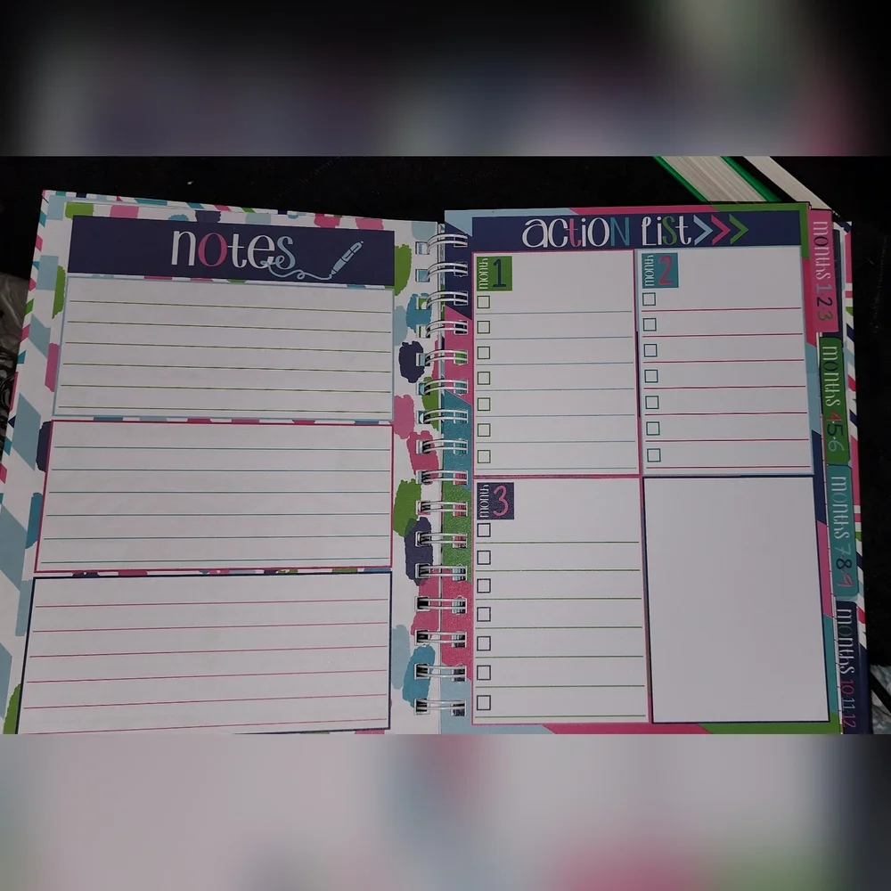 Colorful Budget Organizer
